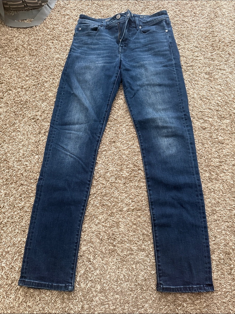 Liverpool Men’s Straight Jeans in Dark Blue Wash